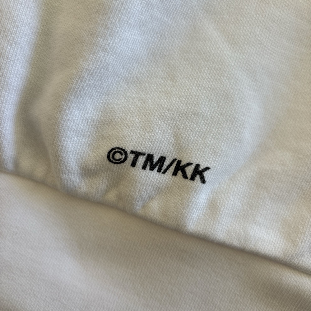 J Balvin x Takashi Murakami Rainbow Flower White Hoodie Size XXL - Picture 8 of 9